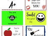 6 Back to School Lunchbox Notes – Free Printable