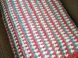 Crochet Tricolor Sand Stitch Afghan