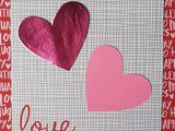 Diy Hearts Valentine Card