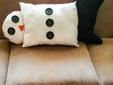 Diy Snowman Pillows
