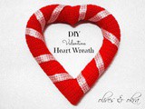 Diy Valentine Yarn Wreath