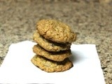 Oatmeal Coconut Cherry Chip Nut Cookies