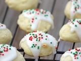 Vanilla Glazed Ricotta Cheese Cookies