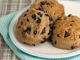 Chocolate, Raisin & Blueberry Scones