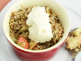 Cinnamon & Coconut Apple Crumble