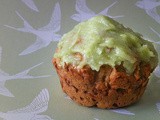 Coconut Muffins with Lime Coconut Butter Frosting