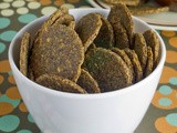 Fast Savoury Flax Crackers
