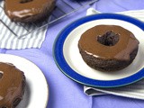 Grain-Free Chocolate Donuts + Protein Icing