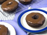 Grain-Free Chocolate Donuts + Protein Icing