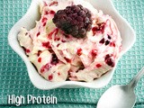 High Protein Berry Mousse