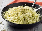 Low Carb Green Cabbage & Fennel Coleslaw