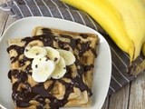 Making a Sourdough Starter From Scratch – Day 7 + Sourdough Banana Choc Nib Waffles