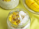 Mango Overnight Oats with Chia