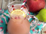 Pomegranate & Pear Kefir Spritzer