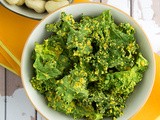 Raw Curried Kale Chips