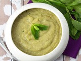 Whole Celery, Potato and Chickpea Soup