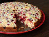 Quick cranberry cake