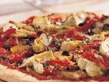 Cheeseless Pizza from 125 Best Vegan Recipes