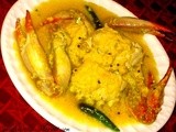 Crab in Mustard and Lemon juice Gravy