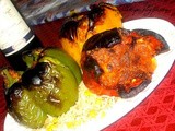 Grilled Stuffed Pepper - with Tuna and Rice