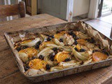 Baked fennel with oranges and olives