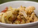 Cauliflower with Tomato, Rosemary & Fennel Seeds