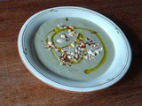 Creamy artichoke soup