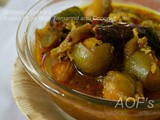 Ambeda Sakkara ( Indian Plums in a Coconut Tamarind gravy )