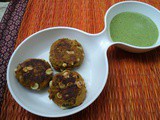 Banana Stem Cutlets (Kadali Manja Bara/Tikki/Cutlet)