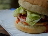 Beetroot and Tofu Burger ( Vegan Recipe )