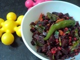 Beetroot Poriyal (Detox Mondays)