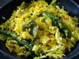 Cabbage Poriyal