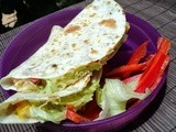 Cheesy Quesadillas ( Three Cheese Quesadilla )