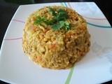 Daliya-Moong dal Kichidi