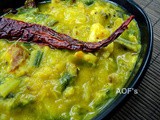 Fish and Spring Onion Dal Curry ( Adapted from the Odia Mudhi Ghanta )