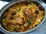 Fish Biryani (Kerala style biriyani)