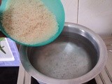 Fuel Efficient Method of Cooking Rice In Open Pan
