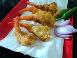 Golden Fried Prawns