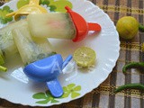 Lemon Chili Popsicles ( a Blast from the Past )