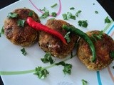 Mochar Chaap ( Banana flower /Plantain flower cutlets )