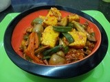 Paneer - Mushroom Schezwan