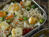 Paneer Tawa Pulao ( Lunchbox special )