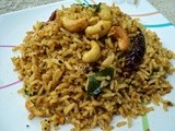 Pulihora/Tamarind Rice (Navratri Special)