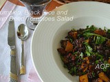 Pumpkin, Black Rice and Sun Dried Tomatoes Salad ( Christmas Special Colab )