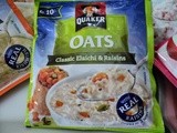 Quaker Oats New Flavour : Classic Elaichi & Raisins (Product review)