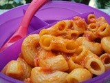 Roasted Peppers Pasta (with Sambar masala)