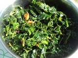 Sajna Sagaa Bhaja ( Drumstick leaves Stir Fry)