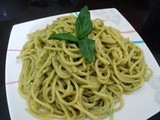 Spaghetti Al Pesto