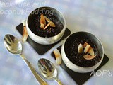 Thai Black Rice and Coconut Pudding ( Vegan Recipe )