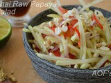 Thai Raw Papaya Salad